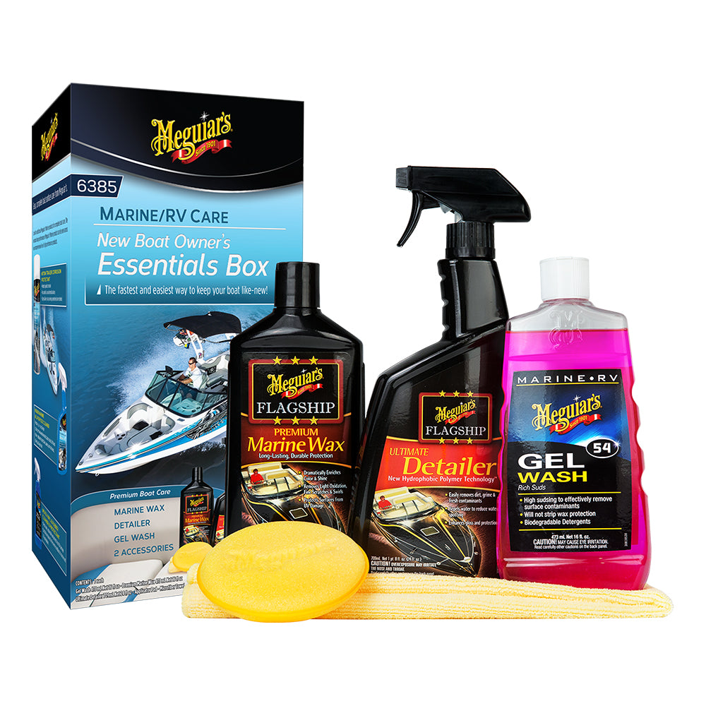 Meguiar's New Boat Owner's Essentials Kit