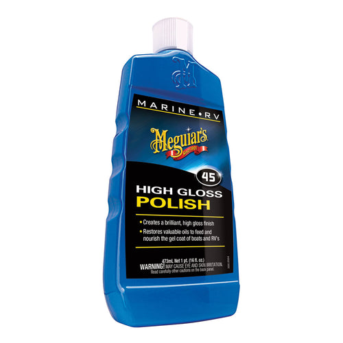 MEGUIAR'S #45 BOAT/RV POLISH & GLOSS ENHANCER - 16OZ